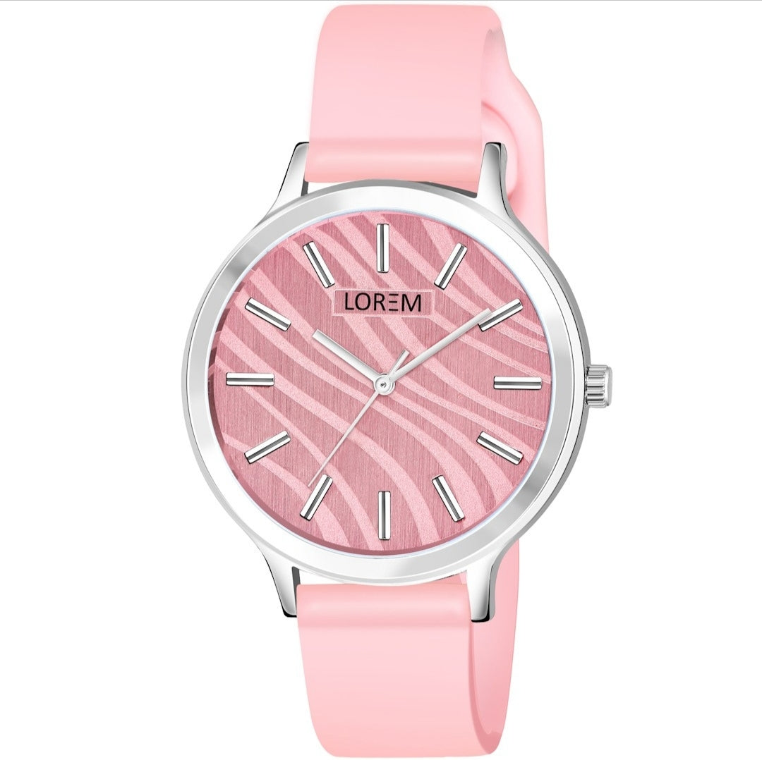 LR 351 Lorem Royal Ladies Baby Pink Style Watch
